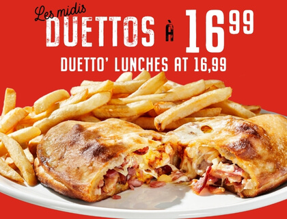 Duetto panzerotti au bacon fumé artisanal - Côte-Vertu